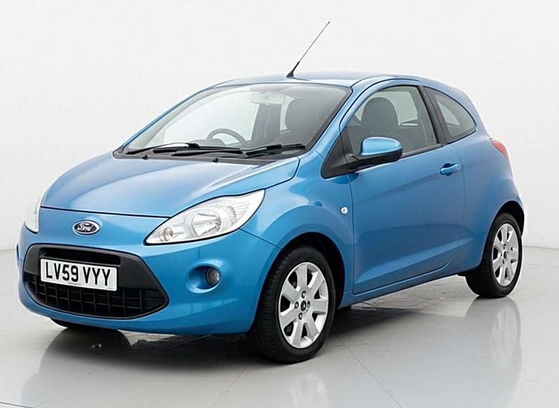 Used Ford Ka Zetec 2009 Blue Hatchback