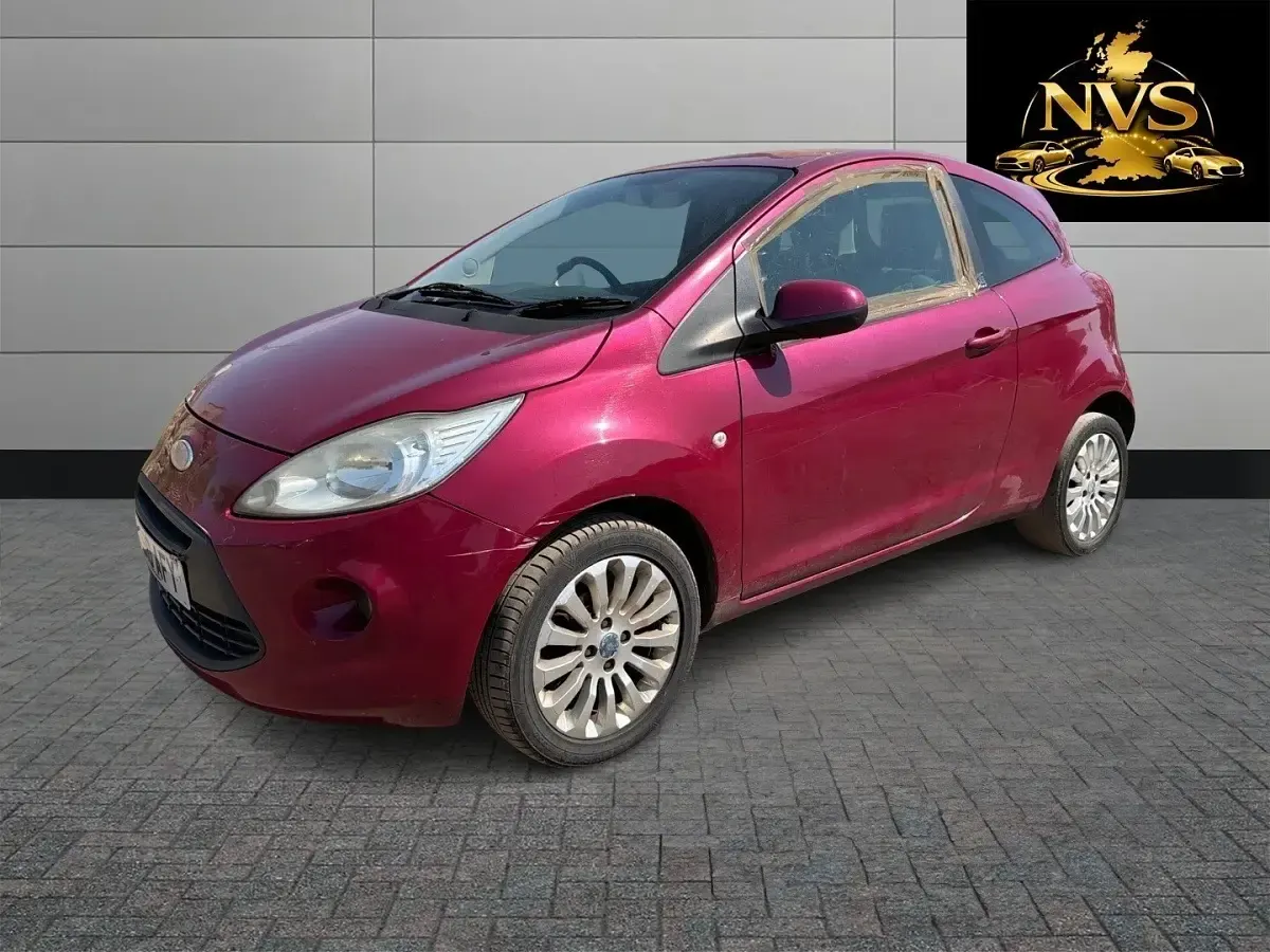 Used Ford Ka Zetec 75 HP (55 kW) 2010 Red Hatchback