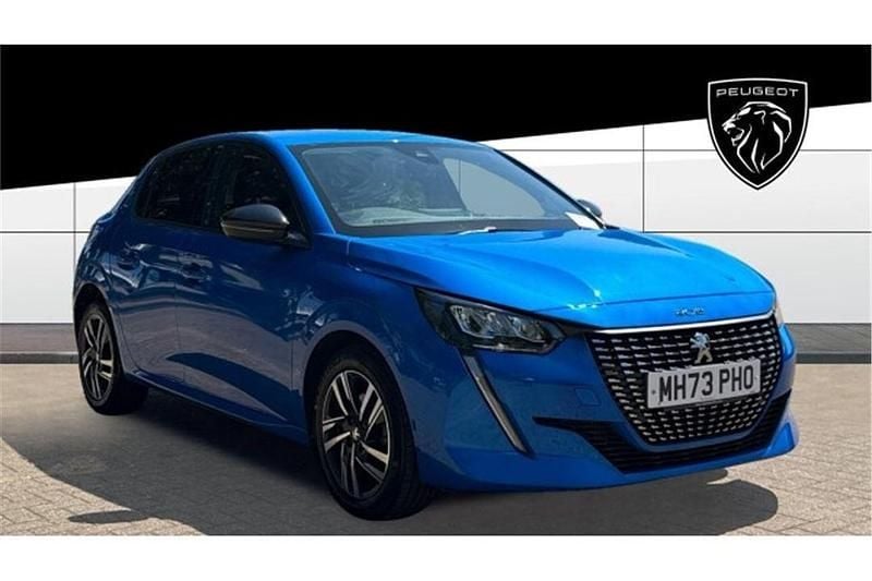 Blue Used 2023 Peugeot 208 Allure+ Hatchback | £14,309 (Fair price) - Image 1/4