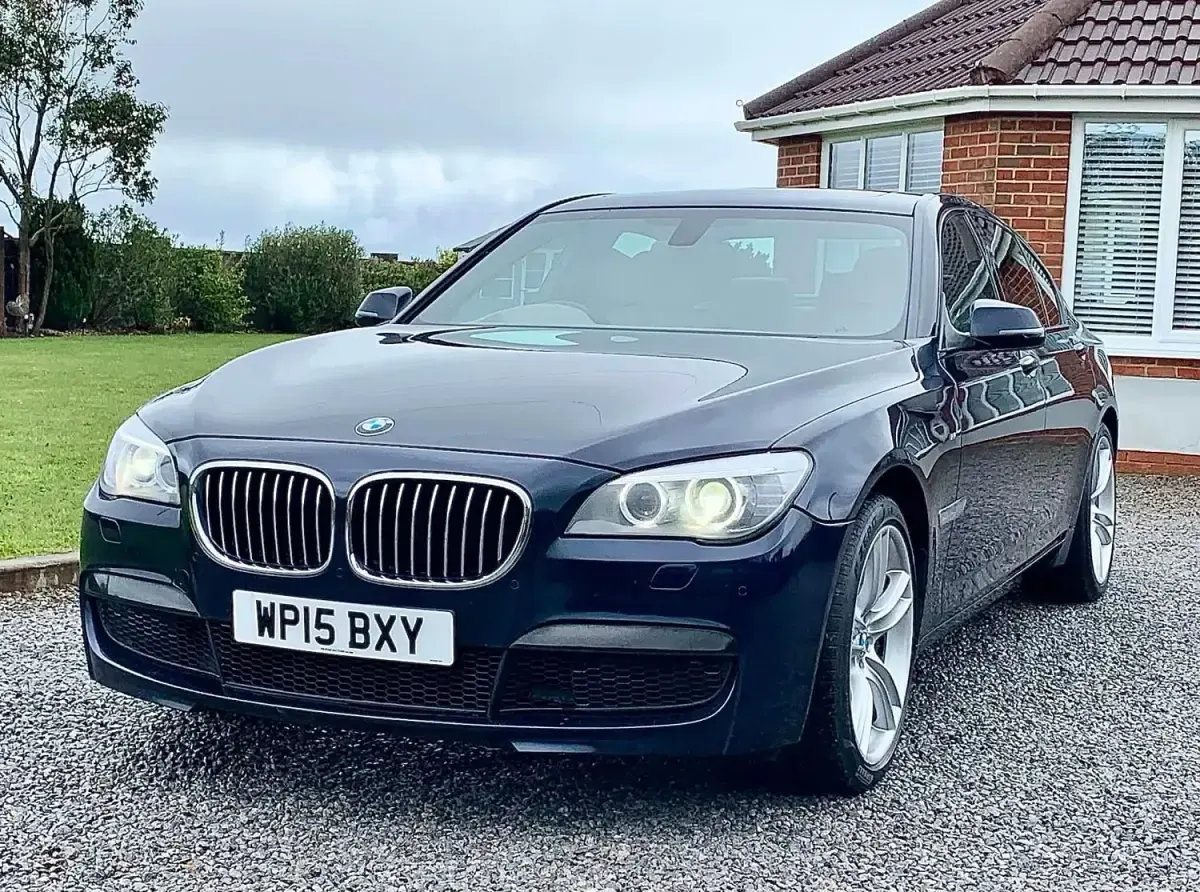 Begagnad BMW 730 Exclusive 2015 Blå Sedan