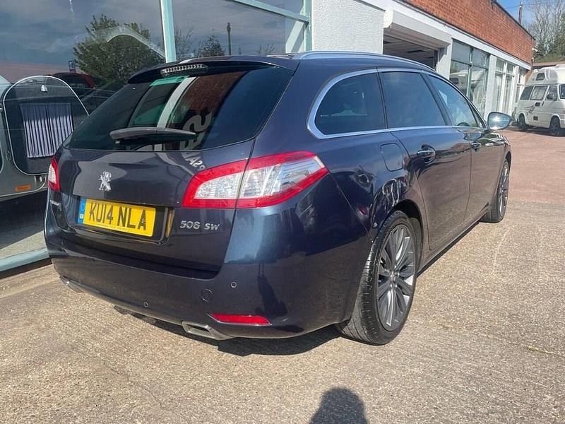 Used Peugeot 508 SW GT 200 HP (147 kW) 2014 Blue Estate