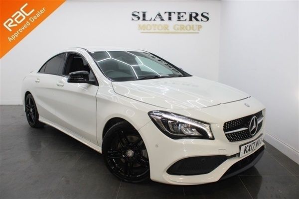 White Used 2017 Mercedes CLA220 AMG line Sedan | £12,490 (Fair price) - Image 1/1