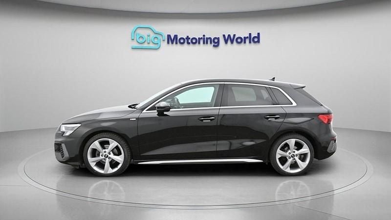 Used Audi A3 Sportback S-Line 150 HP (110 kW) 2022 Black Hatchback