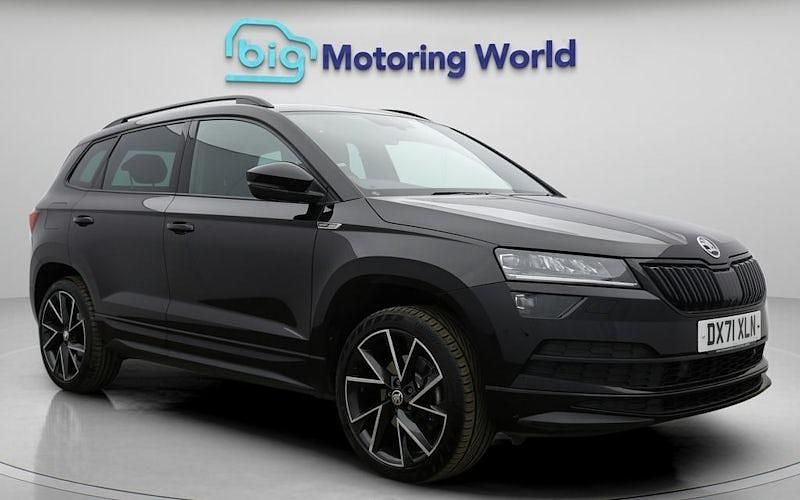 Used Skoda Karoq SportLine 190 HP (139 kW) 2021 Black SUV