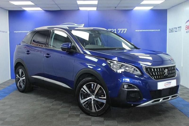 Used Peugeot 3008 Allure 130 HP (95 kW) 2018 Blue SUV