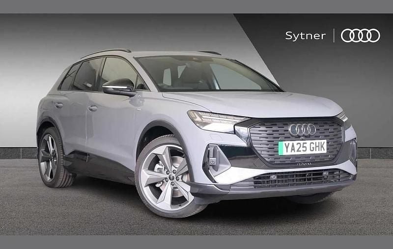 Grey New 2025 Audi Q4 e-tron Black Edition SUV | £36,000 (Good price) - Image 1/4