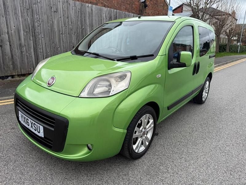 Used Fiat Qubo Trekking 80 HP (58 kW) 2016 Green MPV