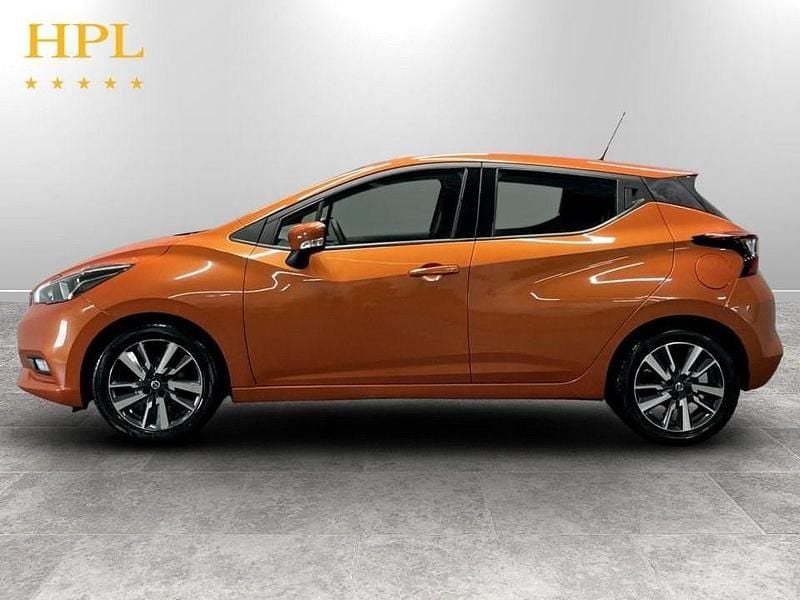 Used Nissan Micra Acenta 90 HP (66 kW) 2018 Orange Hatchback