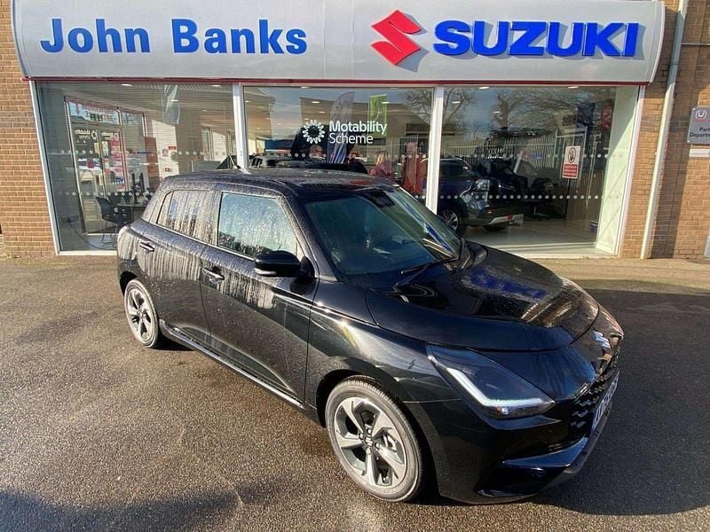 New Suzuki Swift 2026 Super black pearl metallic Hatchback