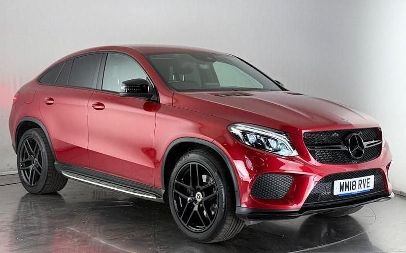Red Used 2018 Mercedes GLE350 AMG Coupe | £25,500 (Good price) - Image 1/3