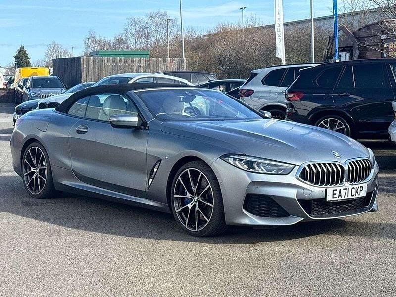 Used BMW 840 M Sport 340 HP (250 kW) 2021 Frozen bluestone metallic Coupe