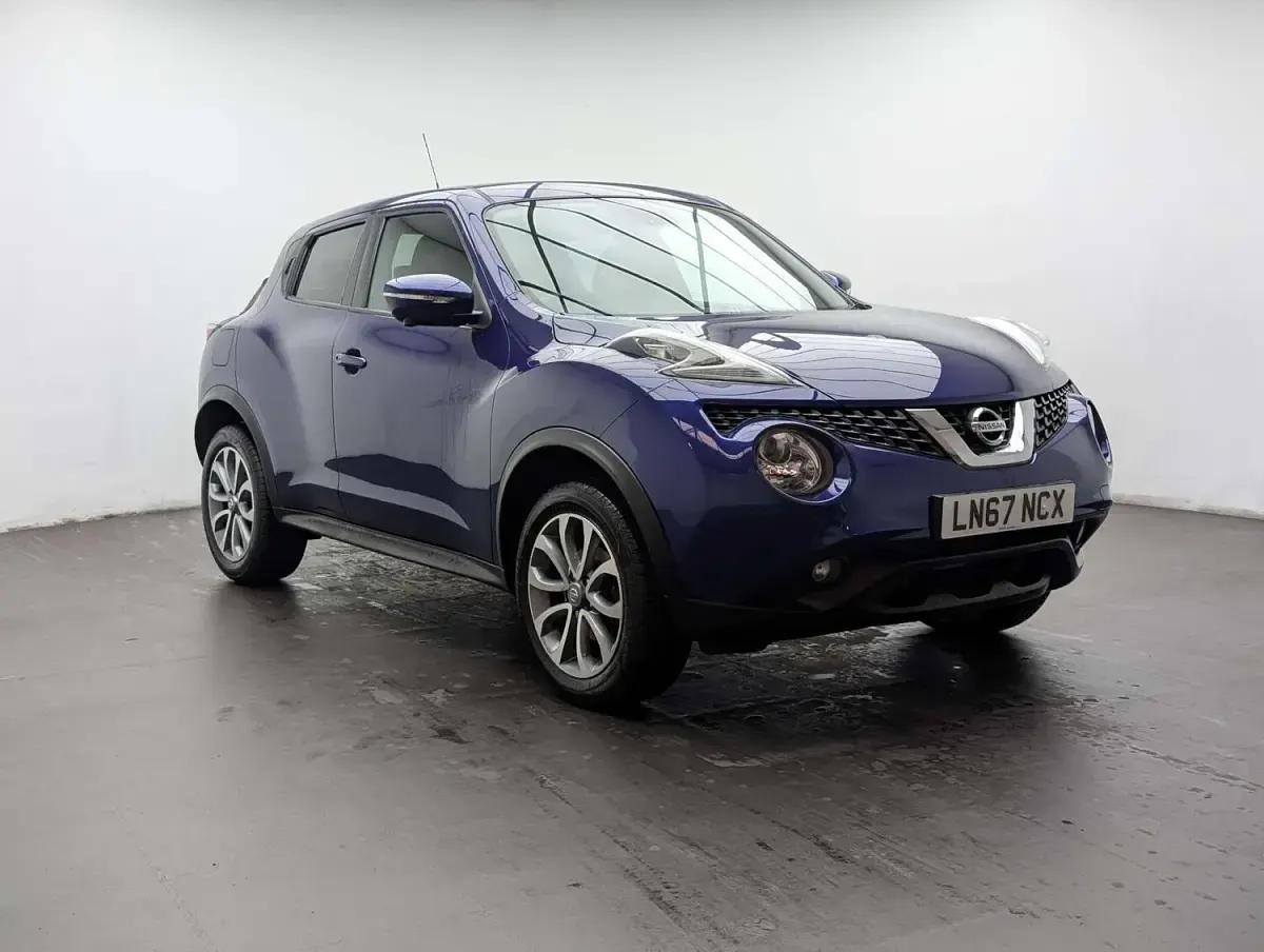 Used Nissan Juke Tekna 2018 Blue SUV