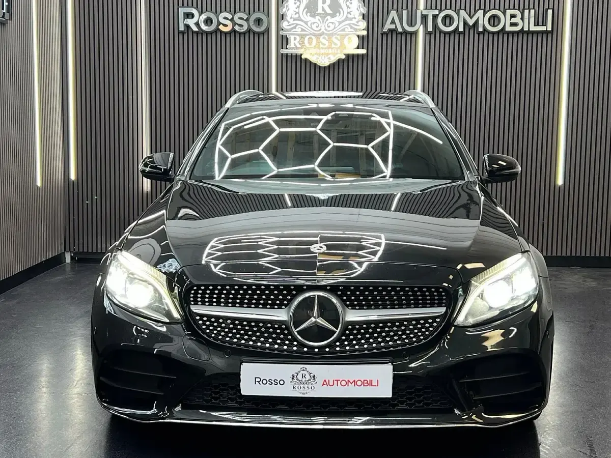 Used Mercedes C300 AMG line 2019 Black Estate