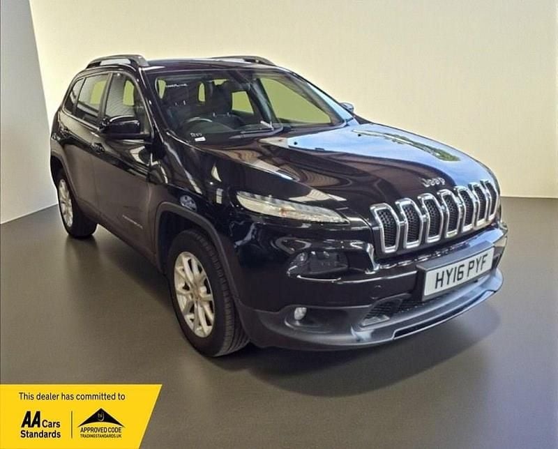 Black Used 2016 Jeep Cherokee Longitude Plus SUV | £7,450 (Fair price) - Image 1/2