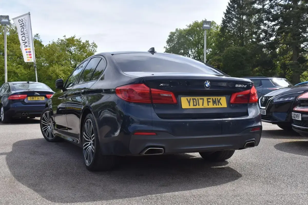 Used BMW 520 M Sport 2017 Black Sedan