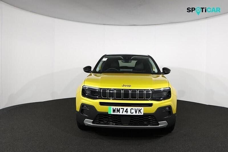Used Jeep Avenger EV Summit 113 kW (154 HP) 2024 Yellow SUV