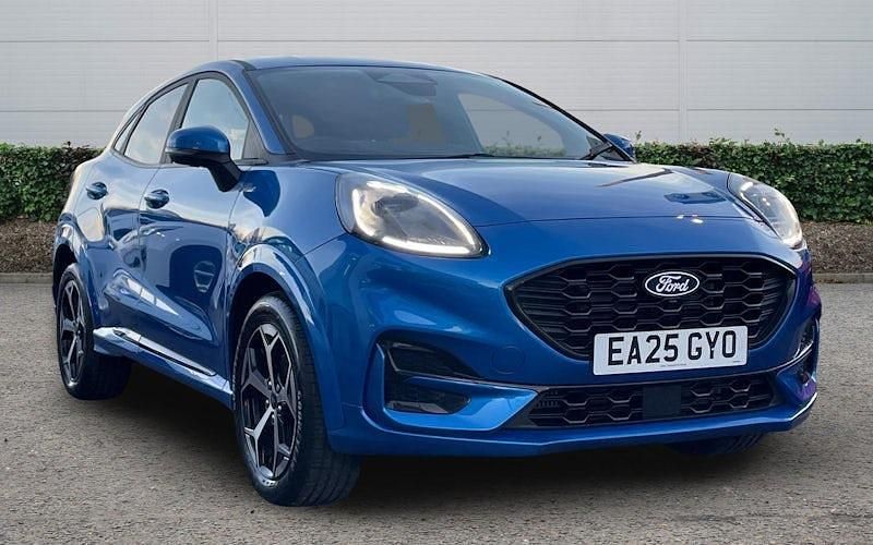 Used Ford Puma ST-Line 125 HP (91 kW) 2025 Blue Hatchback