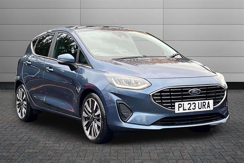Blue Used 2023 Ford Fiesta Titanium X Hatchback | £15,995 (Fair price) - Image 1/3