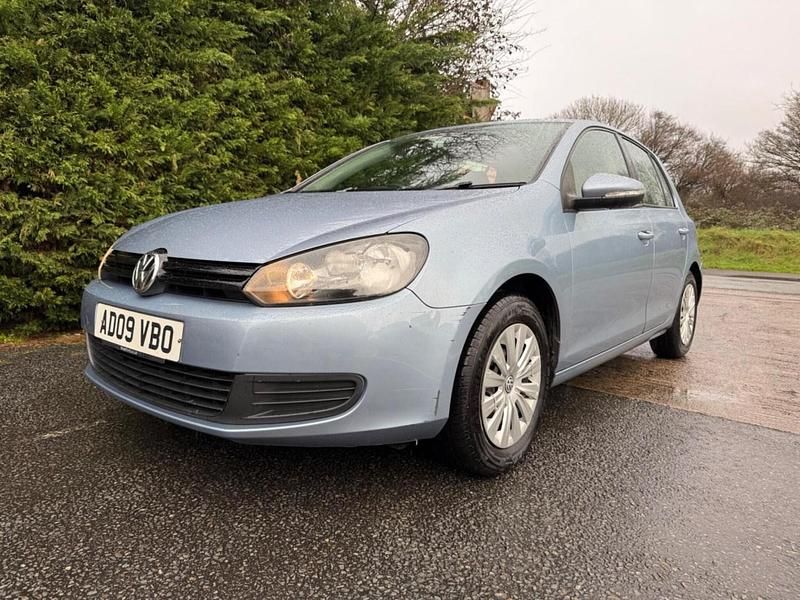 Used VW Golf VI S 2009 Blue Hatchback