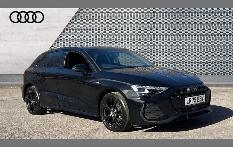 Used Audi A3 e-tron Black Edition 200 HP (147 kW) 2025 Black Hatchback