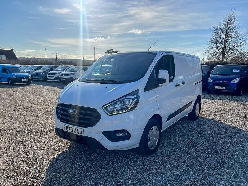 Used Ford Transit Custom Trend 130 HP (95 kW) 2023 White Van
