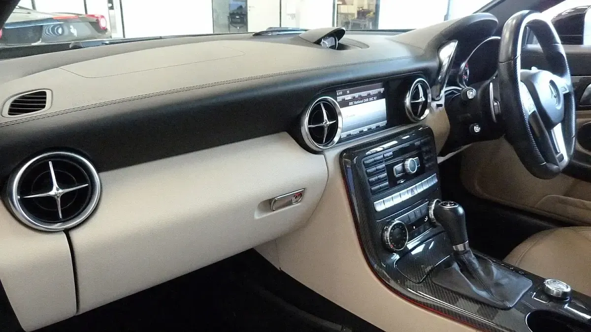 Used Mercedes SLK55 AMG 2013 Black Cabriolet