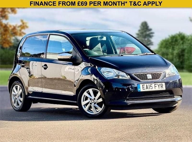 Black Used 2015 Seat Mii Hatchback | £2,950 (Good price) - Image 1/4