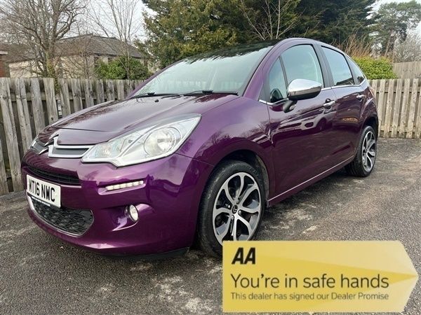 Purple Used 2016 Citroën C3 Platinum Hatchback | £5,495 (Fair price) - Image 1/1