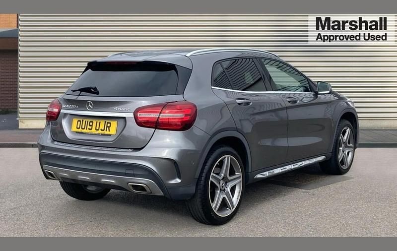 Used Mercedes GLA220 AMG line 174 HP (127 kW) 2019 Grey SUV