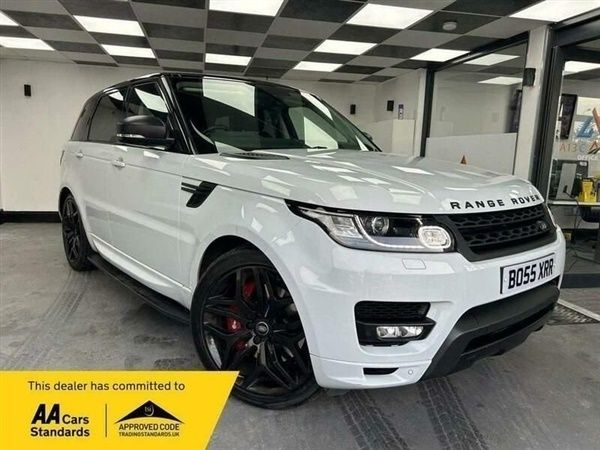 White Used 2015 Land Rover Range Rover Sport Autobiography Dynamic SUV | £19,995 (Fair price) - Image 1/1