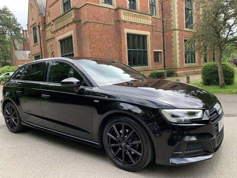 Black Used 2018 Audi A3 Black Edition Hatchback | £15,932 (Fair price) - Image 1/4