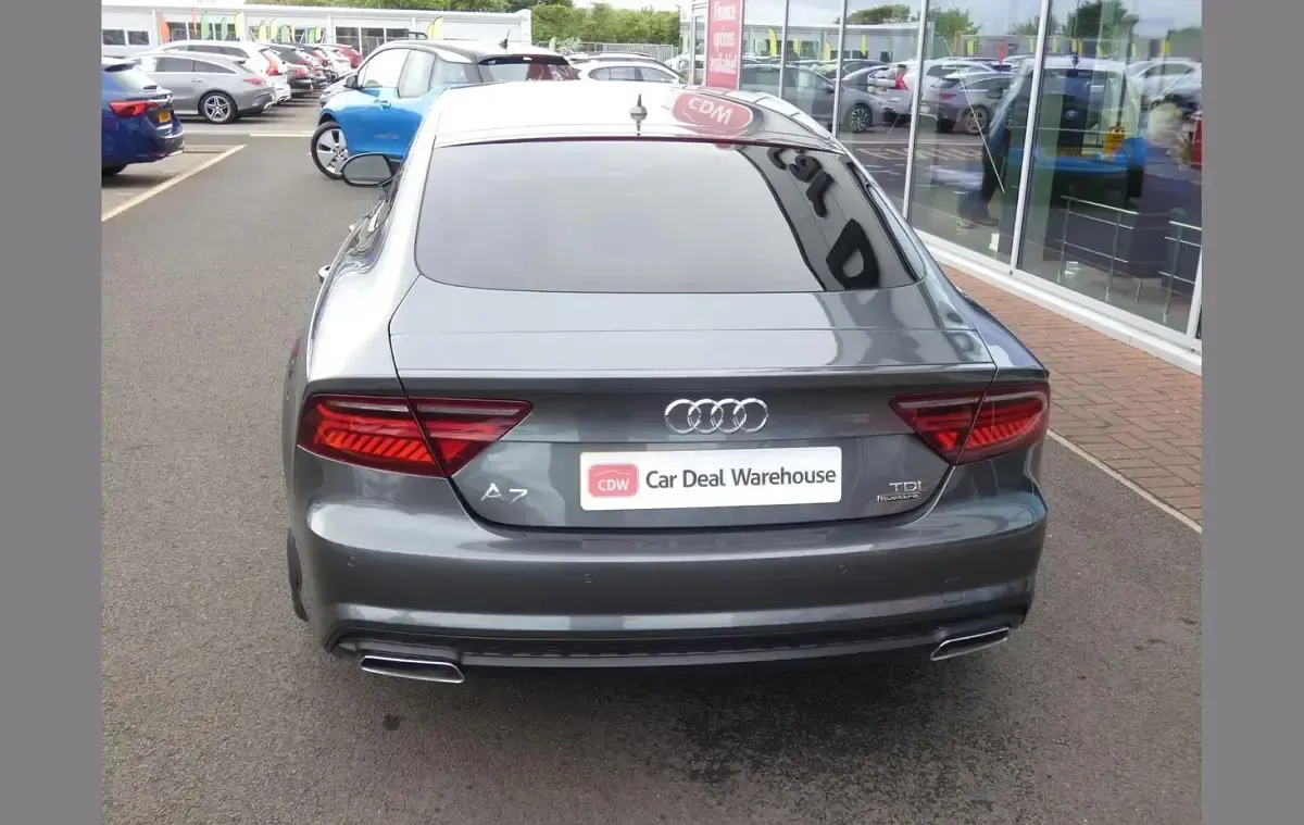 Used Audi A7 Black Edition 267 HP (196 kW) 2017 Grey Hatchback