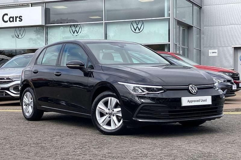 Black Used 2023 VW Golf VIII Life Hatchback | £18,595 (Good price) - Image 1/4