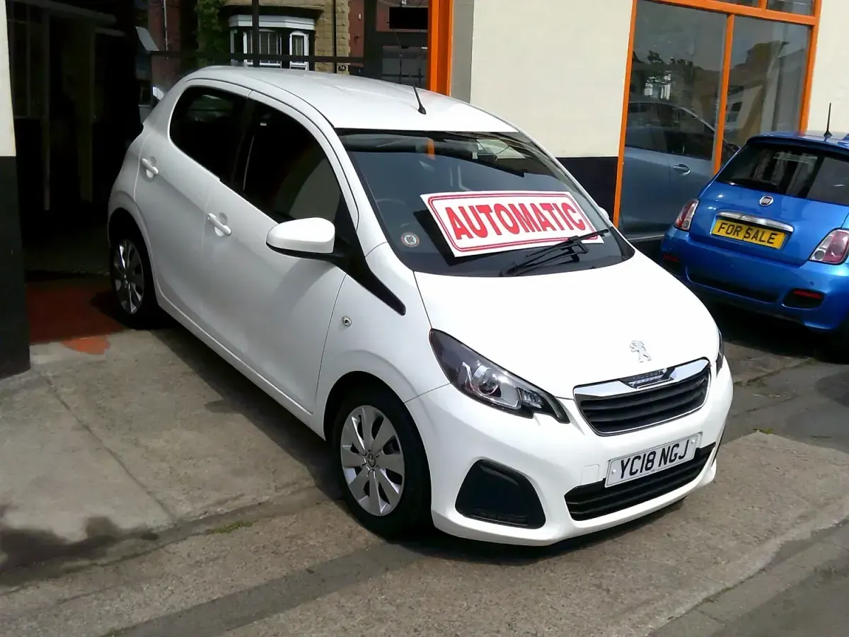 Used Peugeot 108 Active 2018 White Hatchback