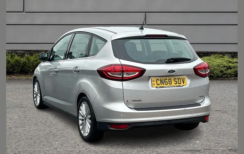 Used Ford C-MAX Titanium 123 HP (90 kW) 2019 Silver MPV