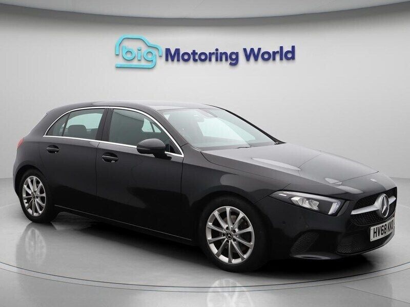 Black Used 2018 Mercedes A200 Executive Hatchback | £14,100 (Good price) - Image 1/4