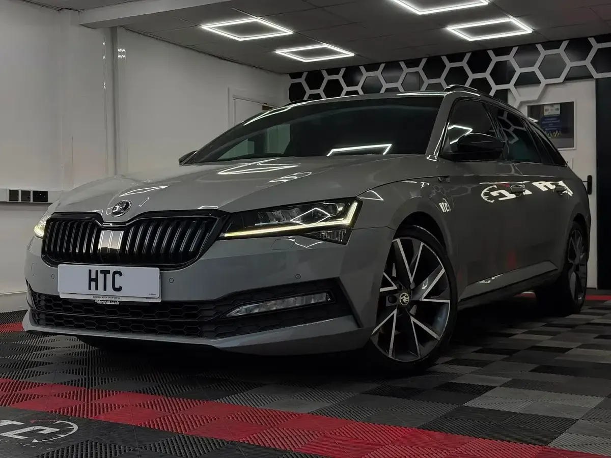 Used Skoda Superb SportlinePlus 2021 Grey Estate