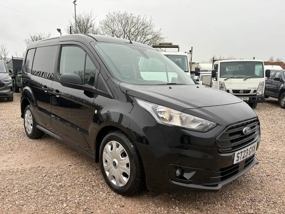 Used Ford Transit Trend 100 HP (73 kW) 2023 Black Van