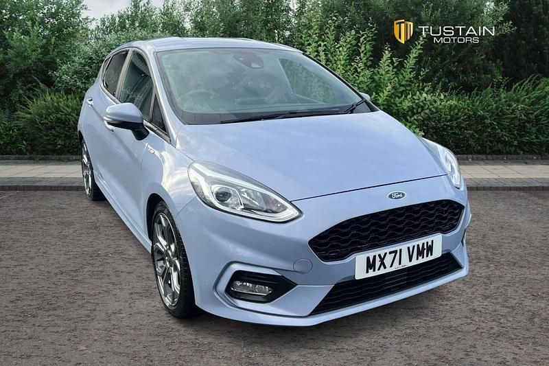Blue Used 2021 Ford Fiesta ST-Line Hatchback | £13,299 (Fair price) - Image 1/4