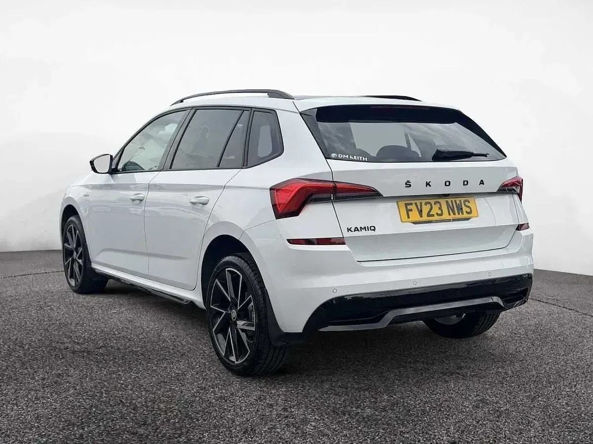 Used Skoda Kamiq Monte Carlo 110 HP (80 kW) 2023 White SUV