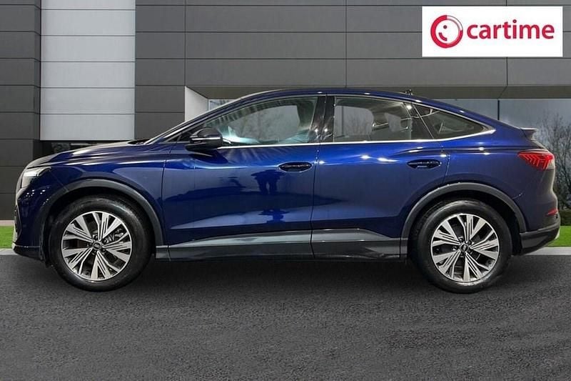 Used Audi Q4 Sportback e-tron Sport 150 kW (204 HP) 2022 Blue SUV