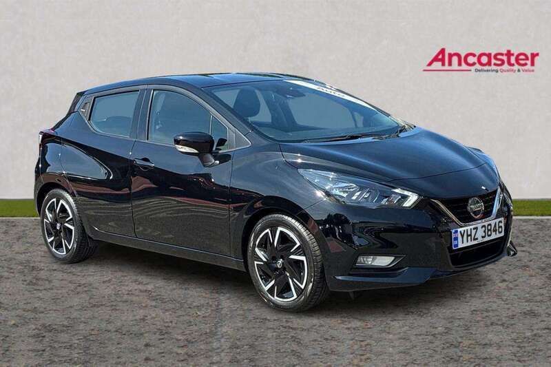 Black Used 2021 Nissan Micra Acenta Hatchback | £12,975 (Fair price) - Image 1/4