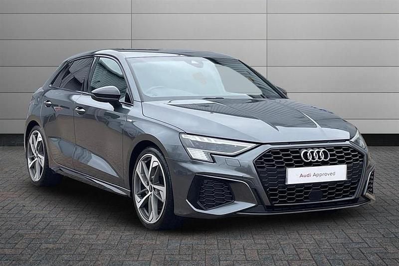 Grey Used 2021 Audi A3 Comfort Hatchback | £25,495 (Expensive) - Image 1/4