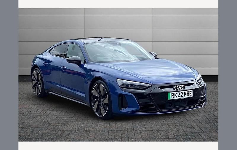 Blue Used 2022 Audi RS e-tron GT Comfort Sedan | £50,350 (Super price) - Image 1/4