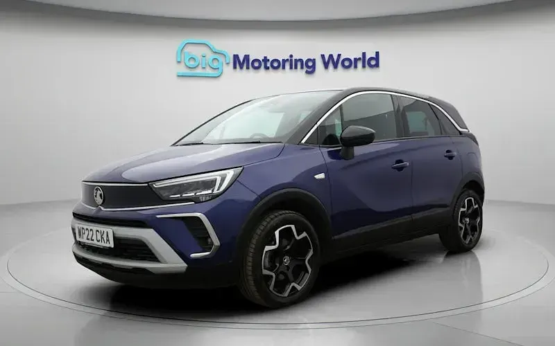 Used Vauxhall Crossland Edition 131 HP (96 kW) 2021 Blue SUV