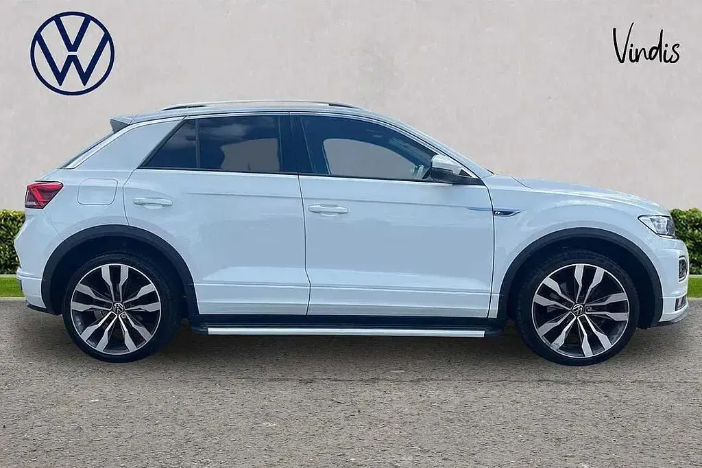 Used VW T-Roc R-line 150 HP (110 kW) 2021 White SUV