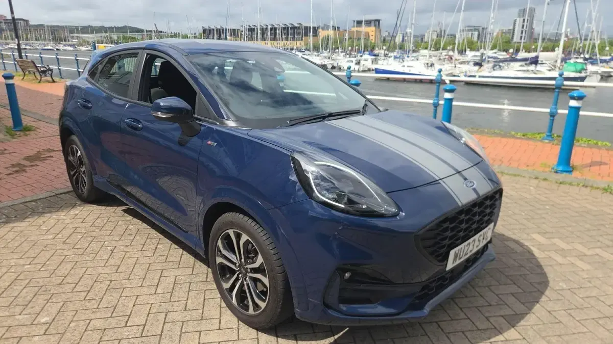 Used Ford Puma ST-Line 125 HP (91 kW) 2023 Blue SUV