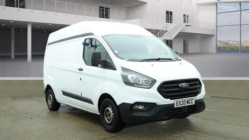 Used Ford Transit Custom 105 HP (77 kW) 2020 White Van