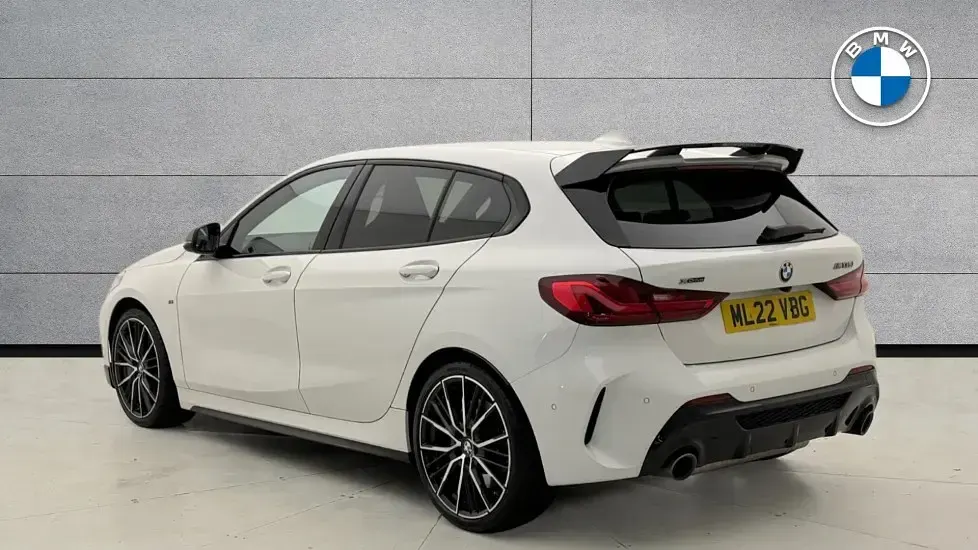Used BMW M135 Comfort Edition 302 HP (222 kW) 2022 White Hatchback