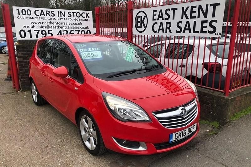 Used Vauxhall Meriva 2016 Red MPV